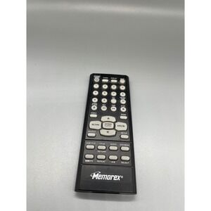 Memorex MVD2050-BLK DVD Player Remote‎ Control Black Replacement Unit